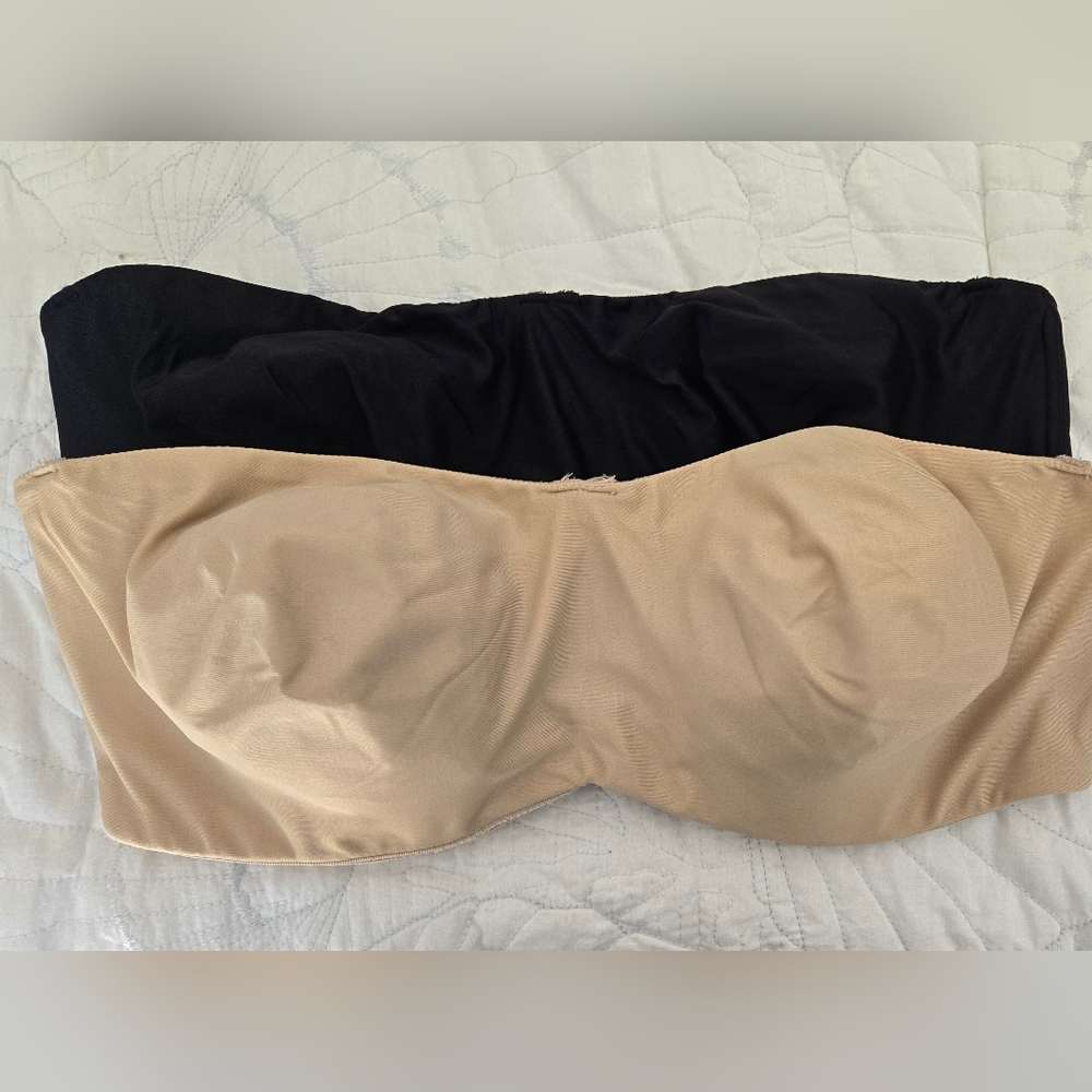 Lilyette By Bali Strapless Bras Lot Of 2